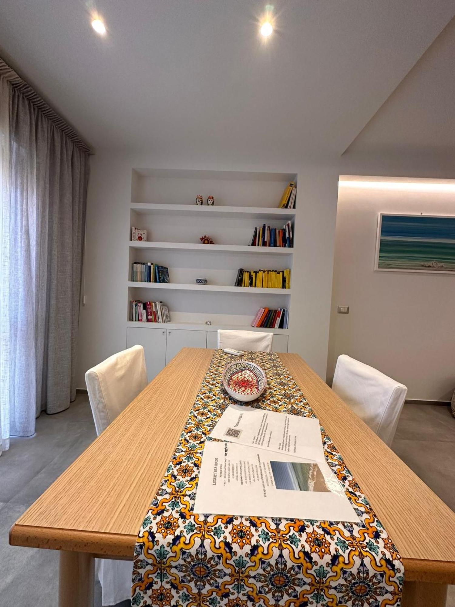 Appartement Luxury Sea House à Trapani Extérieur photo